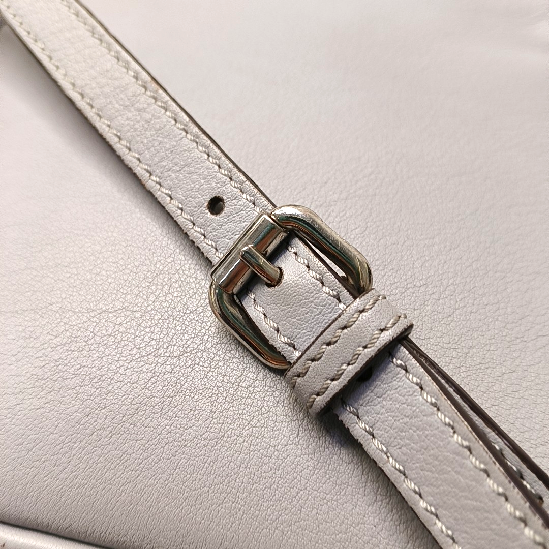 FENDI Blue Cowhide Backpack Silver Hardware-(SKU)-956994945