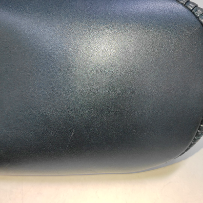 CHANEL DRAWSTRING Deep Blue Lamb Leather Quilted Shoulder Bag with Removable Strap-(SKU)-939912188