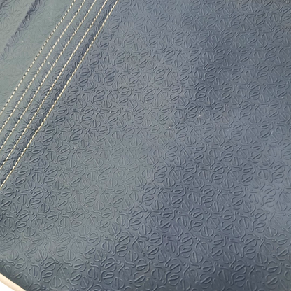 LOEWE Blue Cowhide Crossbody Bag Silver Hardware-(SKU)-950955098