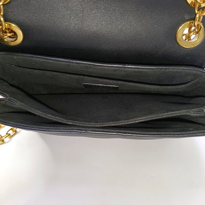 LOUIS VUITTON NEW WAVE Small Black Leather Quilted Shoulder Bag Crossbody with Detachable Strap-(SKU)-965392213