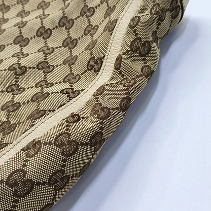 GUCCI Abbey Brown Canvas Monogram Handbag Single Shoulder Bag-(SKU)-959105616
