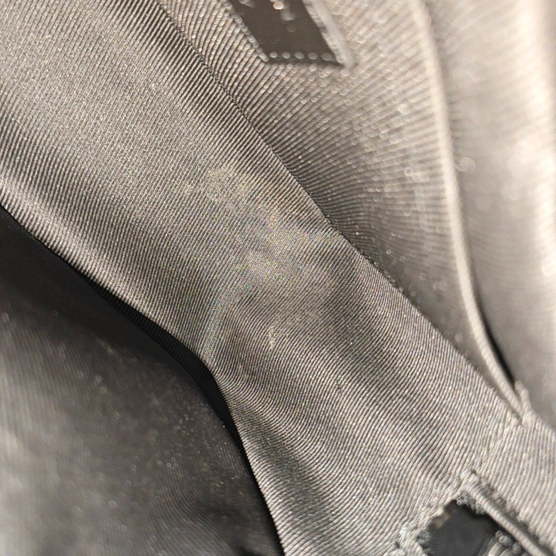 LOUIS VUITTON SOFT TRUNK Mini Black Coated Canvas Monogram Studs Black Samurai Shoulder Bag with Removable Straps-(SKU)-970537657