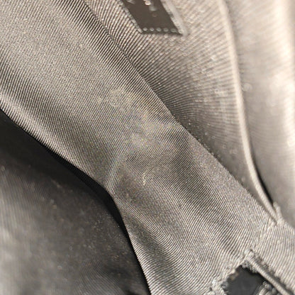 LOUIS VUITTON SOFT TRUNK Mini Black Coated Canvas Monogram Studs Black Samurai Shoulder Bag with Removable Straps-(SKU)-970537657