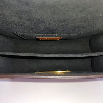 LOUIS VUITTON DAUPHINE Mini Brown Coated Canvas Monogram Shoulder Bag, Crossbody Bag, Handbag with Detachable Straps-(SKU)-964025037