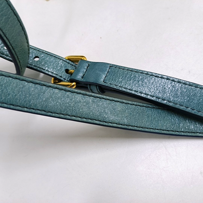 PRADA Tote bag Light Blue Cowhide Crossbody Tote Shoulder Bag Golden hardware Removable shoulder strap-(SKU)-959563238