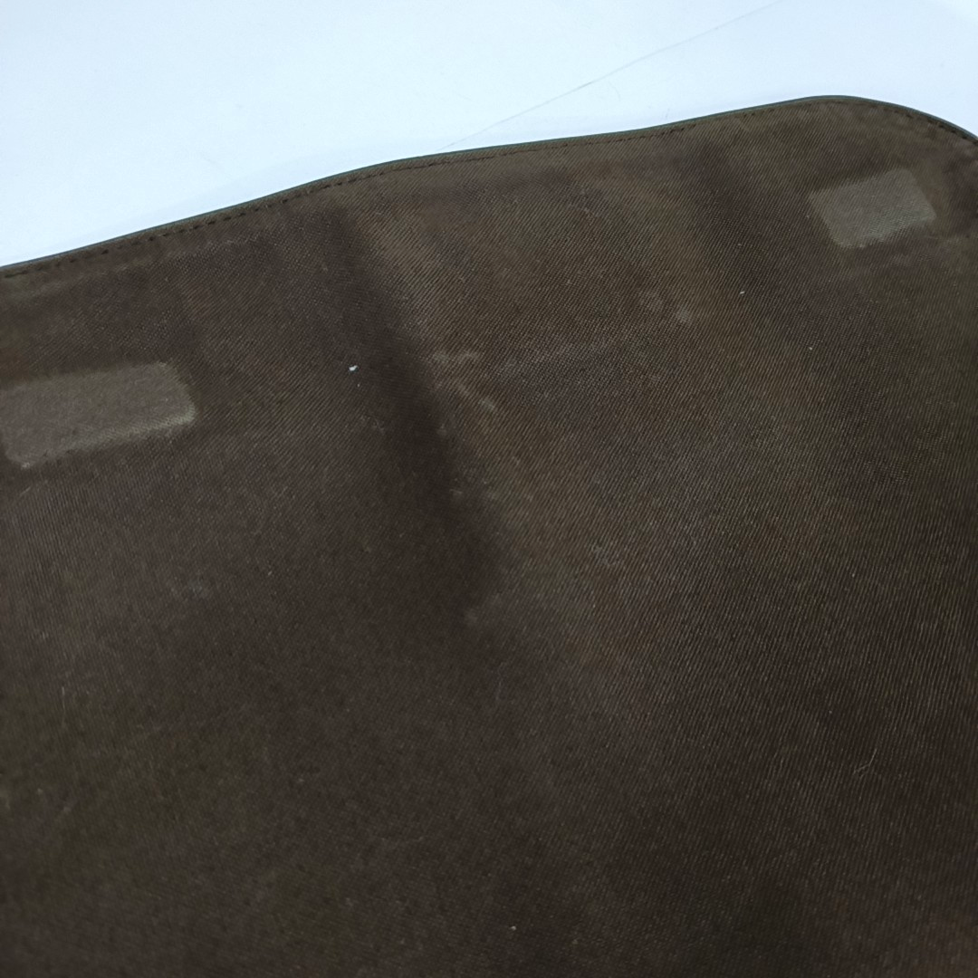 LOUIS VUITTON BROOKLYN Medium size Brown Coated Canvas Checkerboard Crossbody Shoulder Bag Golden hardware-(SKU)-960589506