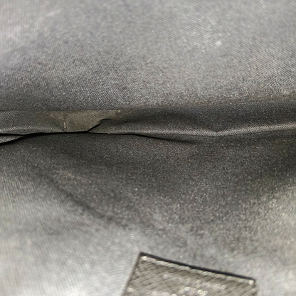 LOUIS VUITTON Black Cowhide Single Shoulder Bag Crossbody Bag Silver Hardware-(SKU)-939481514