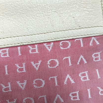 BVLGARI LA MANIE DES LOGOS Pink Canvas Jacquard Crossbody Shoulder Bag Silver Hardware Removable shoulder strap-(SKU)-13296603