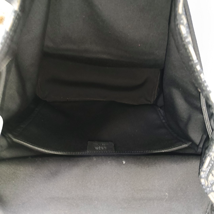 DIOR Motion Blue Canvas Backpack with Palladium Hardware-(SKU)-962296292
