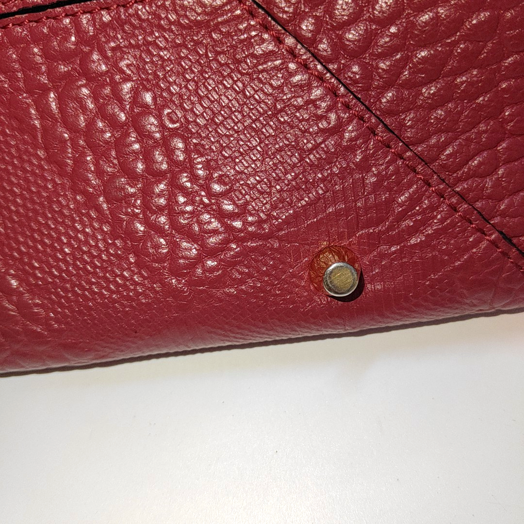 BURBERRY Tote bag Small size Red Calf Leather Crossbody Shoulder Bag Tote Golden hardware Sub-bag-(SKU)-939898736