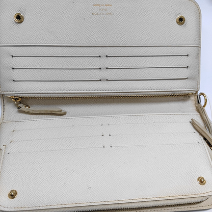 LOUIS VUITTON INSOLITE Brown coated canvas vintage wallet Golden hardware-(SKU)-959102208