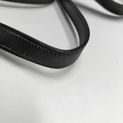 HERMÈS Sac Ring 26 Black BOX Leather Single Shoulder Bag with Gold Hardware Ⓙ Vintage-(SKU)-969780676