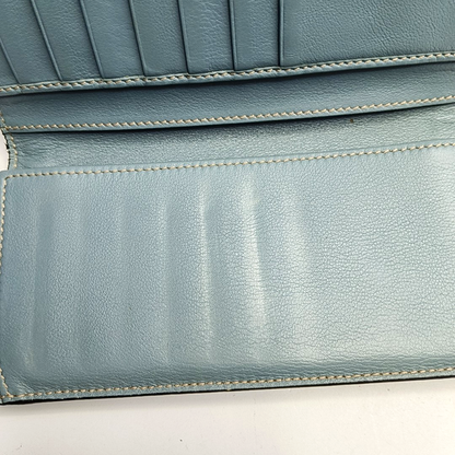 GUCCI Green Calfskin Monogram Embossed Wallet Golden hardware-(SKU)-953039436