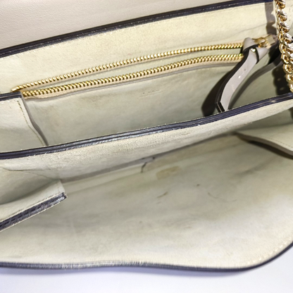 Chloé Faye Medium size Grey Cowhide Crossbody Bag Golden Silver Hardware Removable shoulder strap-(SKU)-960170857