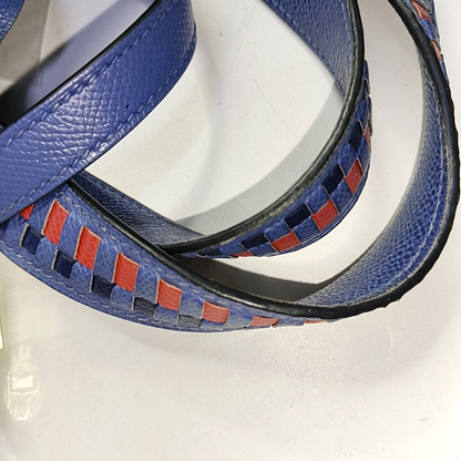 HERMÈS Picotin Lock 18 Royal Blue Epsom Leather Picotin Handbag Silver Hardware C Engraving-(SKU)-947825962