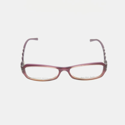 Alexander McQUEEN Purple Synthetic Plain Glasses-(SKU)-14499191