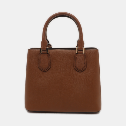 MICHAEL KORS Tote bag Brown Cowhide Embossed Single Shoulder Bag Tote Bag Crossbody Bag Golden hardware Removable shoulder strap-(SKU)-935890394