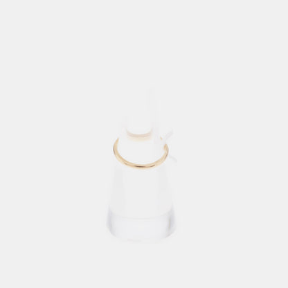 De Beers DB Classic 欧code47code 玫瑰金色18K玫瑰金戒指-(SKU)-942777322