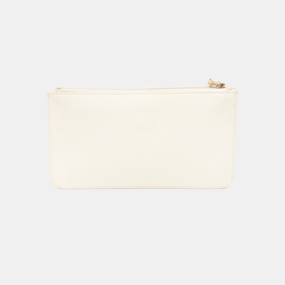 FENDI Karlito Beige Leather Studs Patchwork Handbag Handbag Golden hardware-(SKU)-935083618