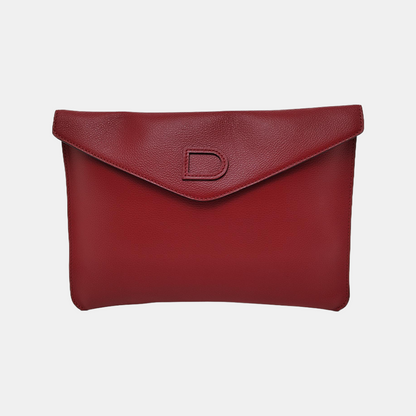 DELVAUX Red Cowhide Handbag-(SKU)-940165558