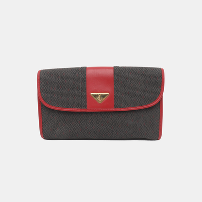 YSL Multicolor Coated Canvas Handbag Golden hardware-(SKU)-938690510