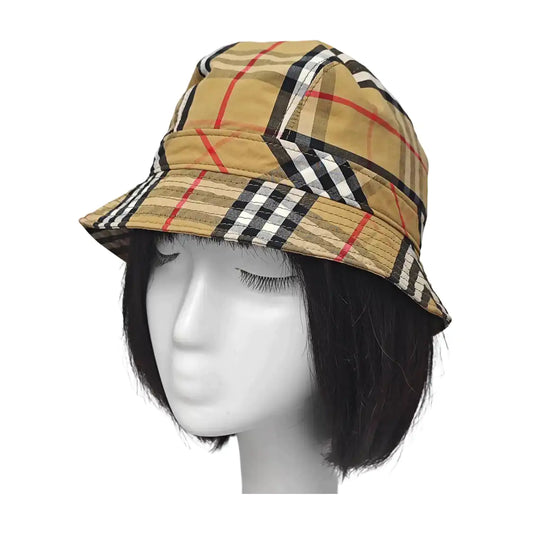 BURBERRY Fisherman's Hat Multicolored Cotton Hat-(SKU)-946700885
