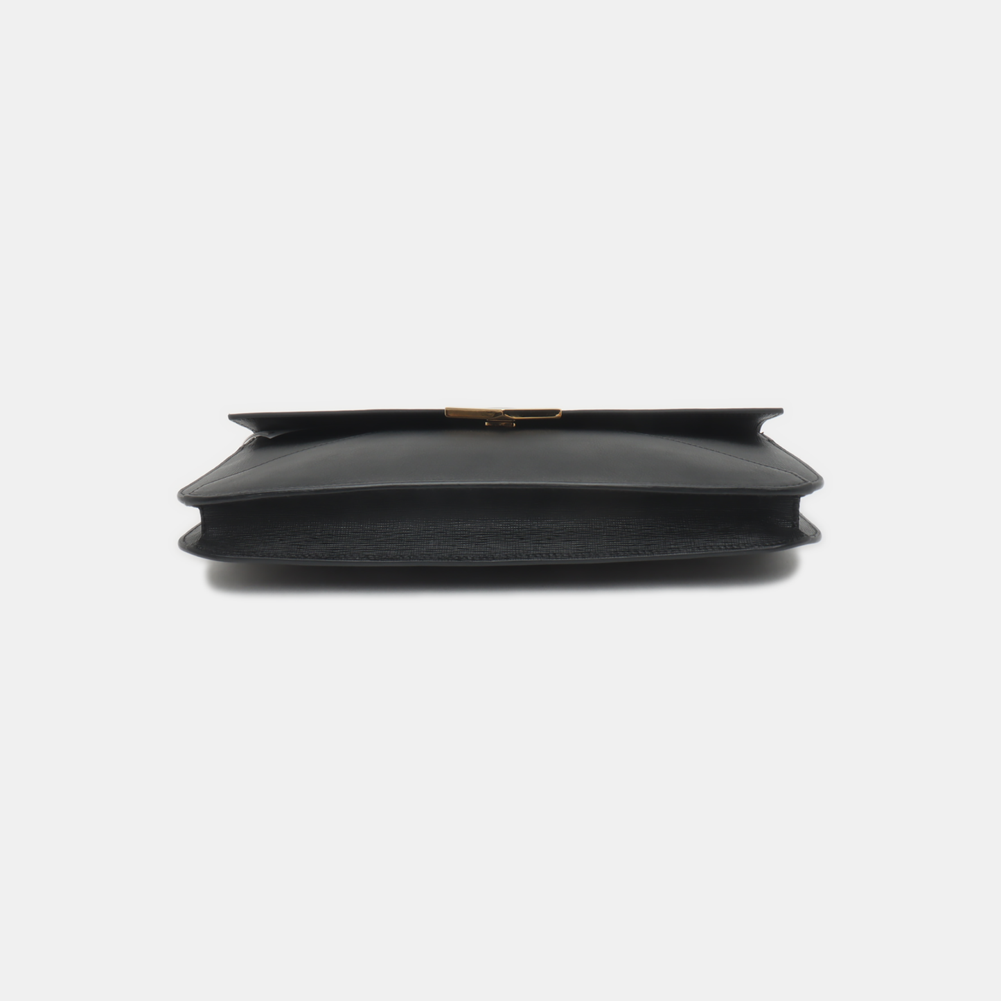 FENDI 2 Jours Black Cowhide Clutch Golden hardware-(SKU)-938664710