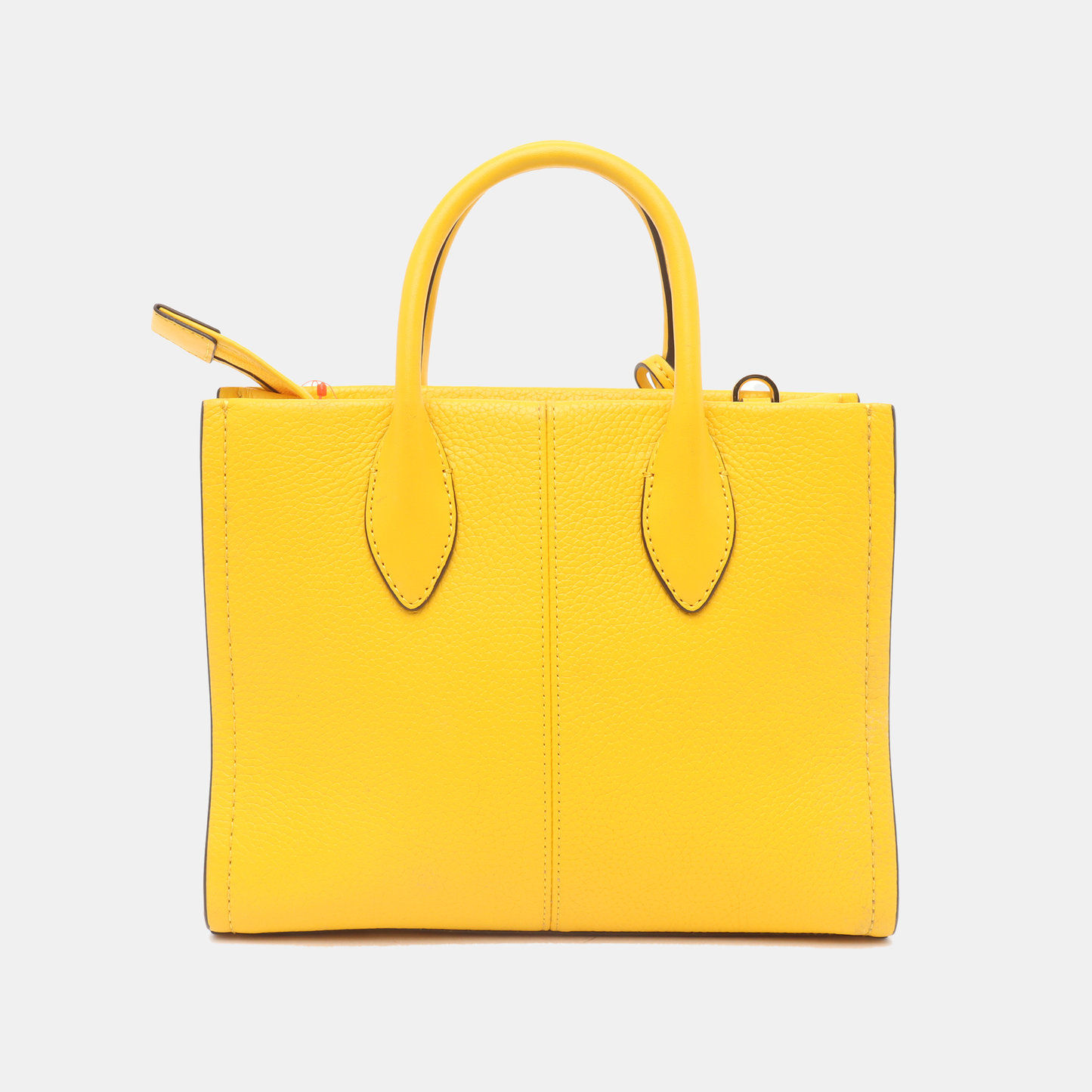 MICHAEL KORS Tote bag Small size Yellow Leather Printed Crossbody Handbag Single Shoulder Bag Golden hardware Removable shoulder strap-(SKU)-936597171