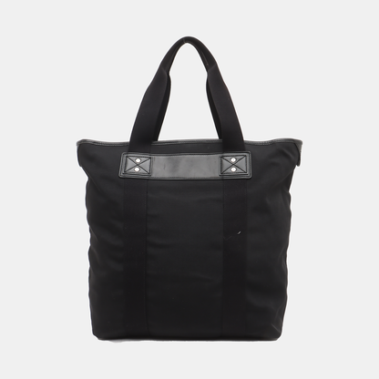 GUCCI Tote bag Black Canvas Tote Bag Single Shoulder Bag Silver Hardware-(SKU)-929881337