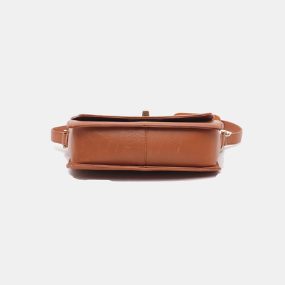 MCM Brown Cowhide Single Shoulder Bag Tote Golden hardware-(SKU)-930978260