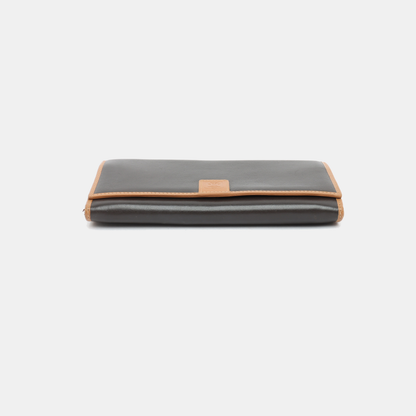 CELINE Brown Cowhide Wallet Golden hardware-(SKU)-12173292