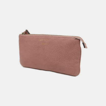 GUCCI Pink Cowhide Pocketbook Golden hardware-(SKU)-935685541