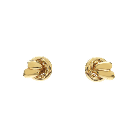 GIVENCHY Twisted Gold Alloy Ear Clips-(SKU)-942020738