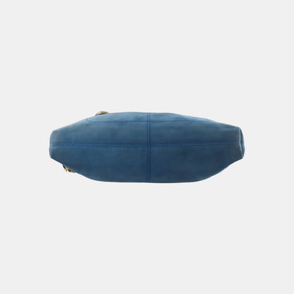 FENDI Blue Cowhide Crossbody Bag Golden hardware-(SKU)-13379706