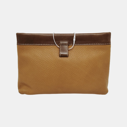 LOEWE Brown Cow Leather Grained Handbag Golden hardware-(SKU)-943656092