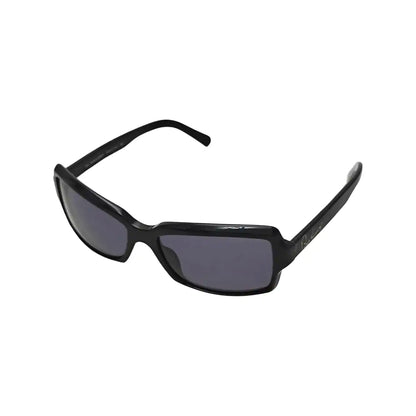BURBERRY Gray Square Synthetic Sunglasses-(SKU)-948710850