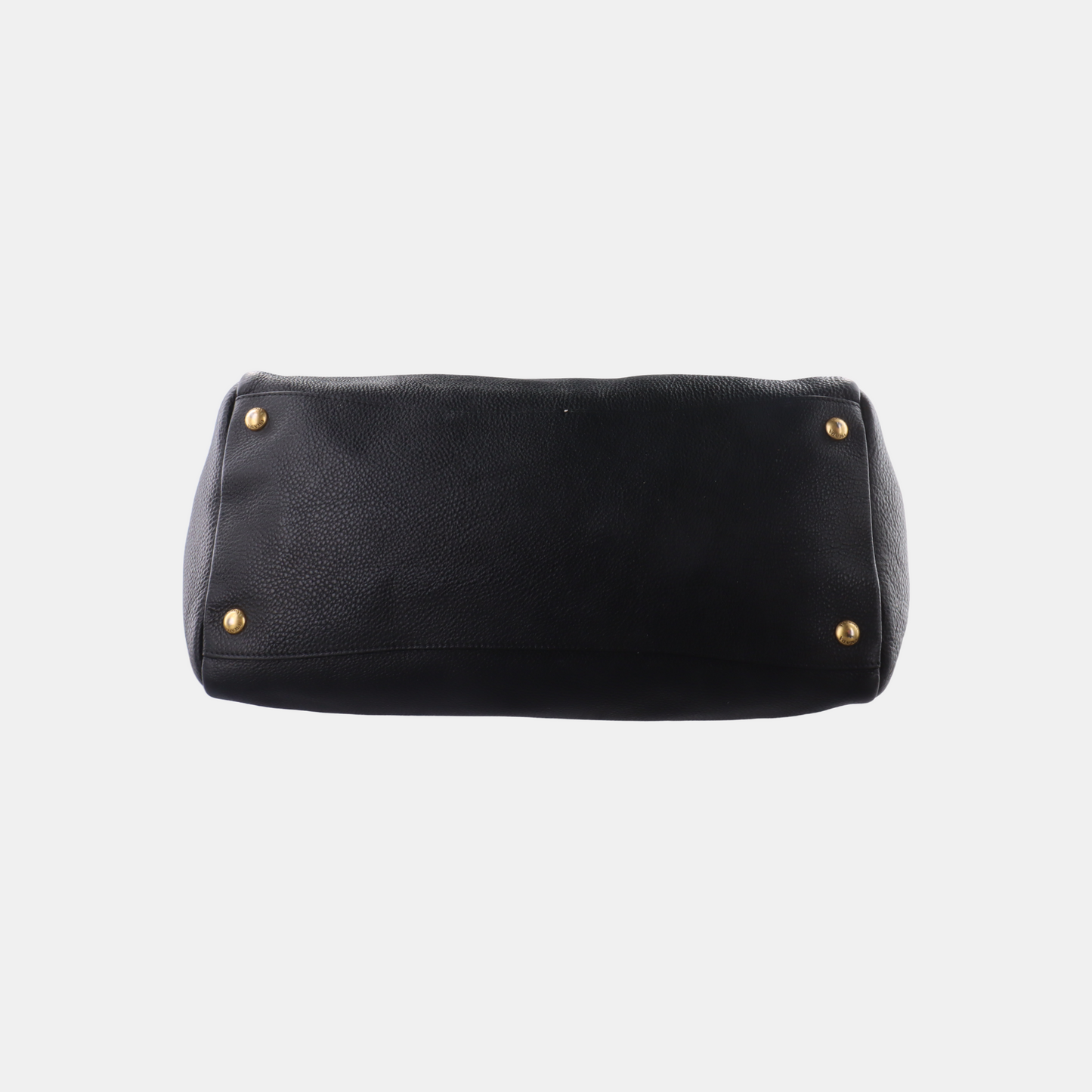 PRADA Tote bag Black Leather Handbag Crossbody Shoulder Bag Golden hardware-(SKU)-932708963