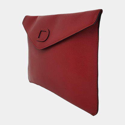 DELVAUX Red Cowhide Handbag-(SKU)-940165558