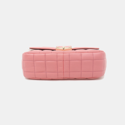 MICHAEL KORS Soho Large size Pink Sheepskin Shoulder Bag-(SKU)-936826625