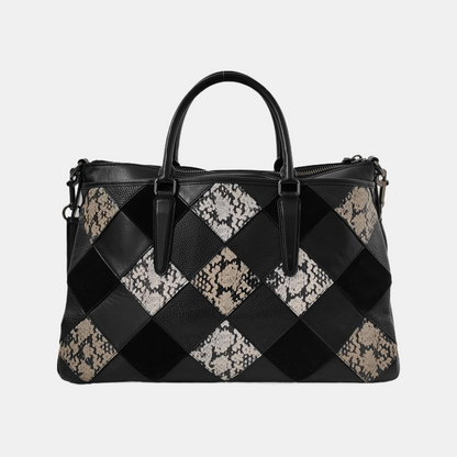 COACH CROSBY Black Leather Single Shoulder Bag Handbag Black hardware Removable shoulder strap-(SKU)-942426651