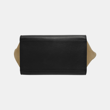 CELINE TRAPEZE Small size Multicolor Calf Leather Hammock Bag Crossbody Handbag Single Shoulder Bag Golden hardware Removable shoulder strap-(SKU)-945399708
