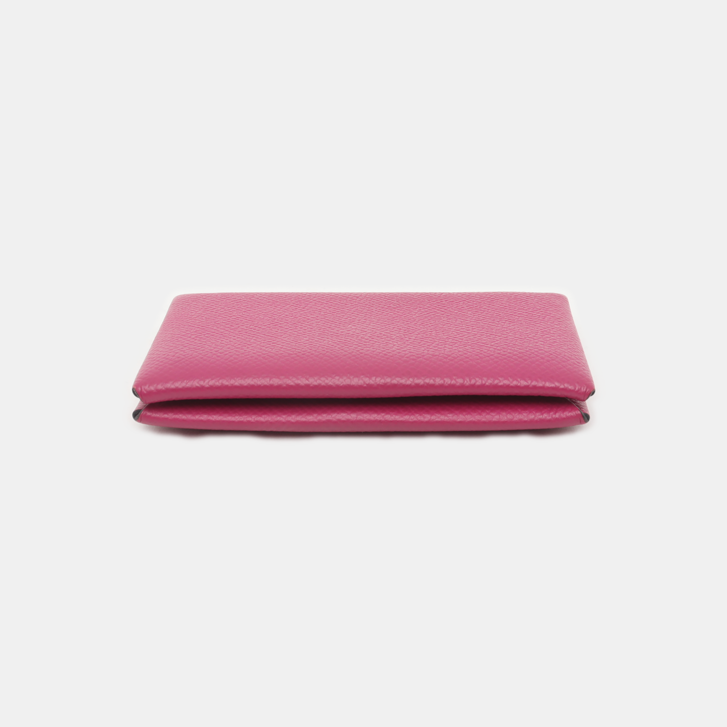 HERMÈS Calvi Magnolia PinkEpsom牛皮卡包 Silver Hardware Astamp-(SKU)-937045587