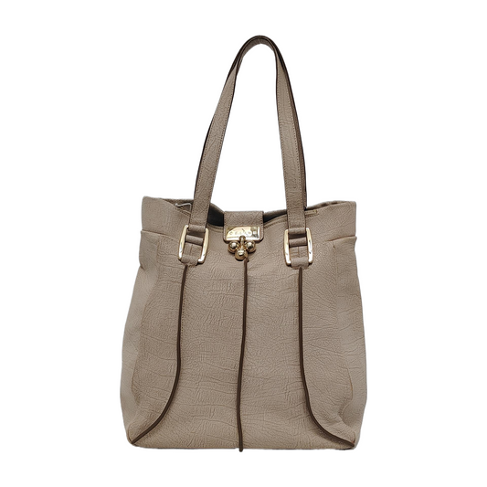 CELINE Tote bag Beige Leather Single Shoulder Bag Golden hardware-(SKU)-945409700