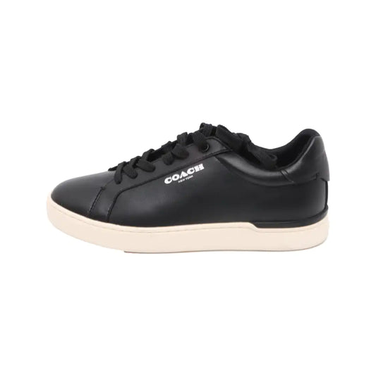 COACH 41code Autumn and Winter Black Leather Men's Low-Top Casual Sneakers-(SKU)-941969534