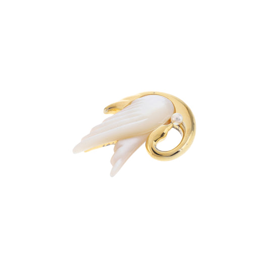 TASAKI 金色925银,珍珠胸针-(SKU)-940203358