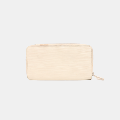 LOUIS VUITTON 白色EPI牛皮水波纹钱包 Golden hardware-(SKU)-14301822
