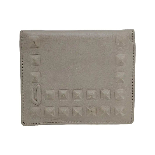DIESEL Gray Leather Embossed Wallet-(SKU)-940934101