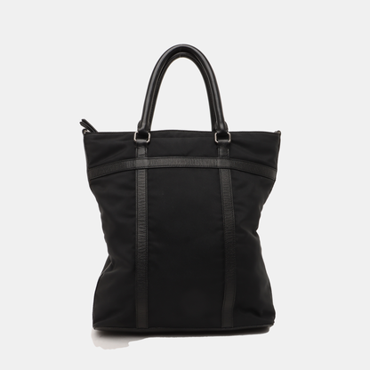 BURBERRY Tote bag Black Nylon Tote Bag Ruthenium color hardware-(SKU)-938859826