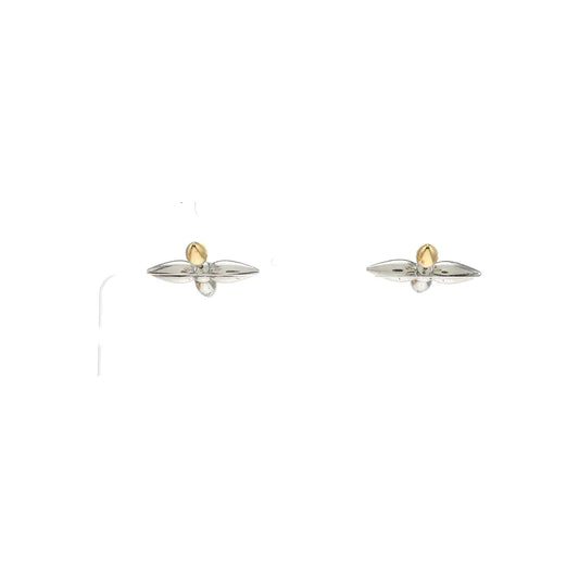 LOUIS VUITTON LOUISETTE Silver Alloy Stud Earrings-(SKU)-944140395