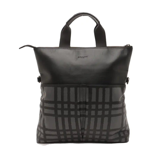 COACH Dark Gray Coated Canvas Single Shoulder Bag Tote Bag Crossbody Bag Gold Black Hardware Removable shoulder strap-(SKU)-14059889